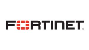 FORTINET Logo mit rotem Schildsymbol und schwarzem Schriftzug